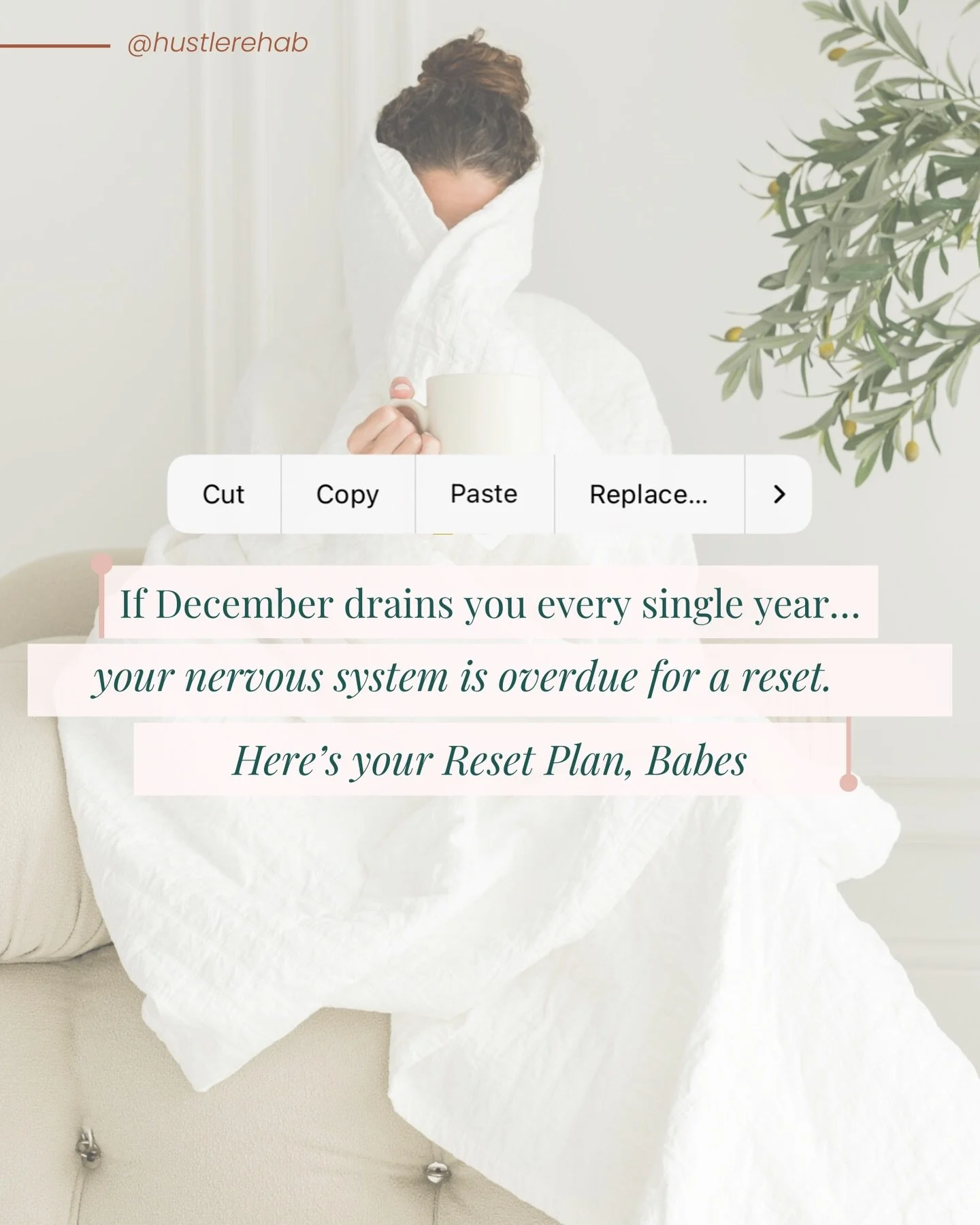 Chiiiileee&hellip; if December got you feeling more tired, more sensitive, more why is EVERYTHING so loud right now?? 😭&nbsp;Ain&rsquo;t nothing wrong with you!

This month hit *different* on your nervous system: the pressure, the people, the pace, 