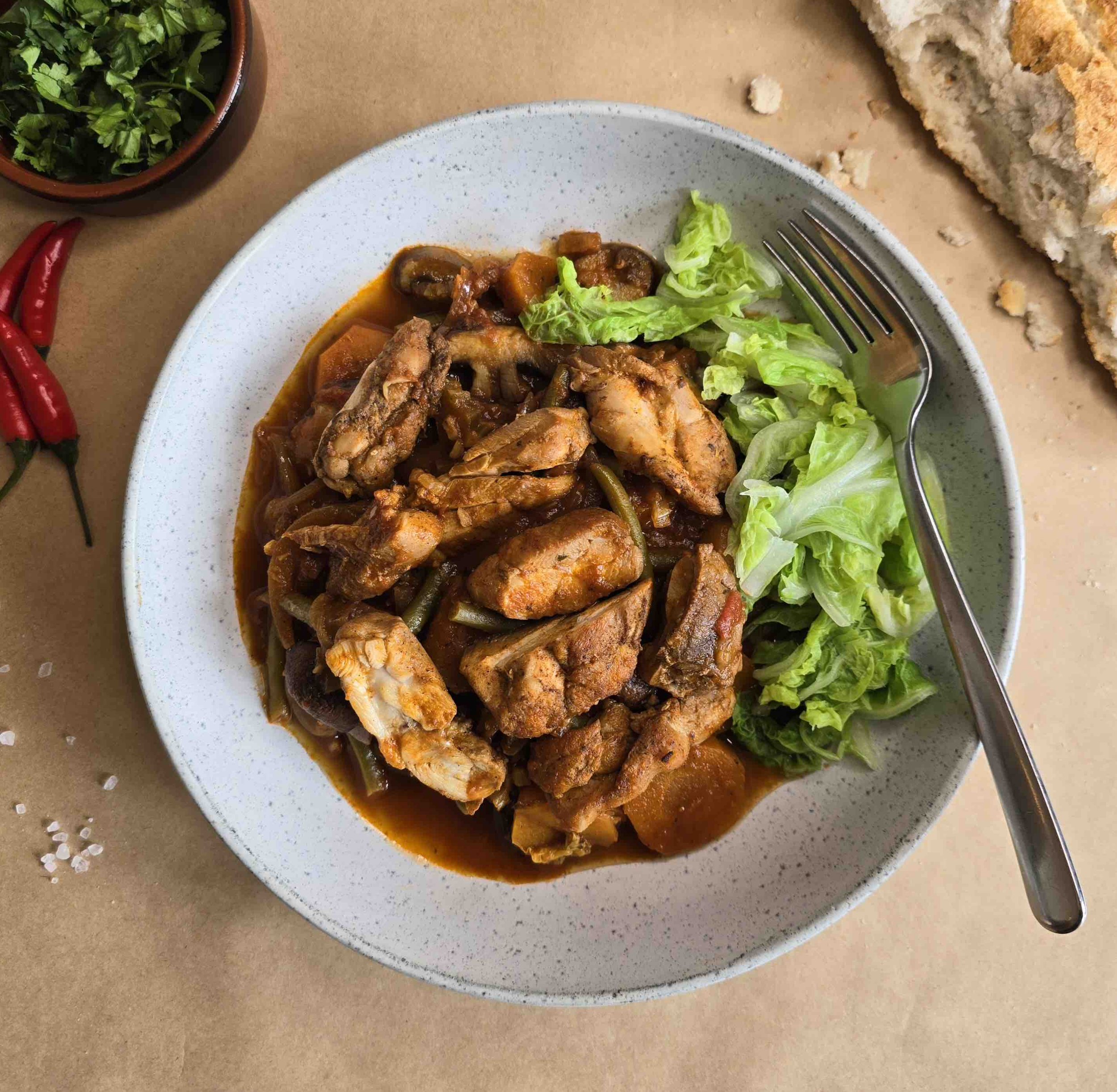 Vietnamese Style Chicken Ragu Ga