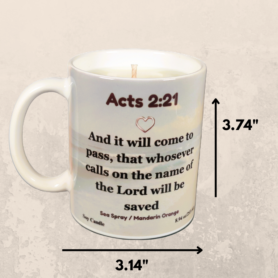 Act 2:21 Soy Mug Candle