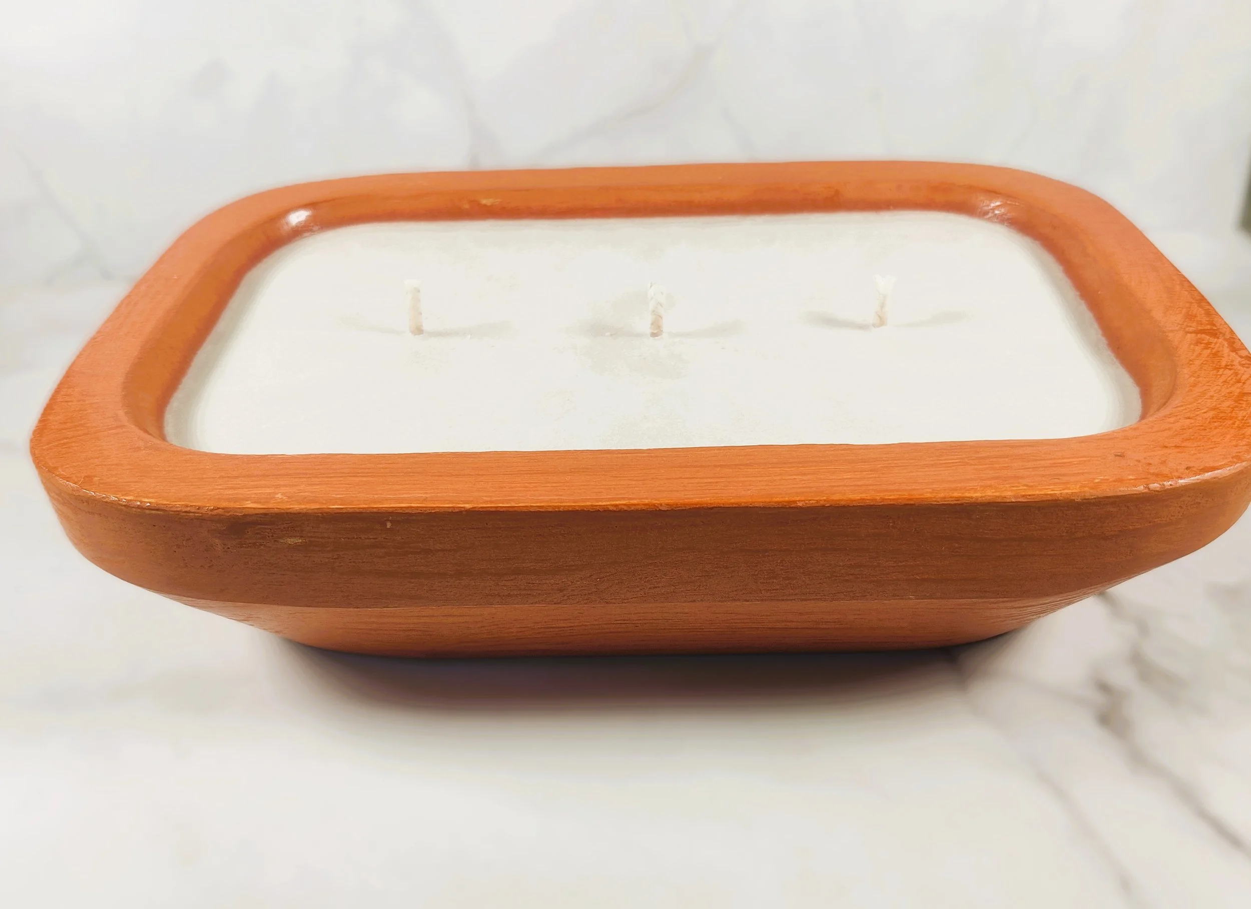Psalms 46:1 Dough Bowl Candle