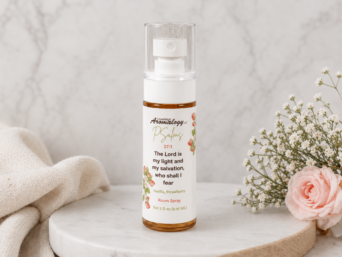 Psalms 27:1 Room Spray