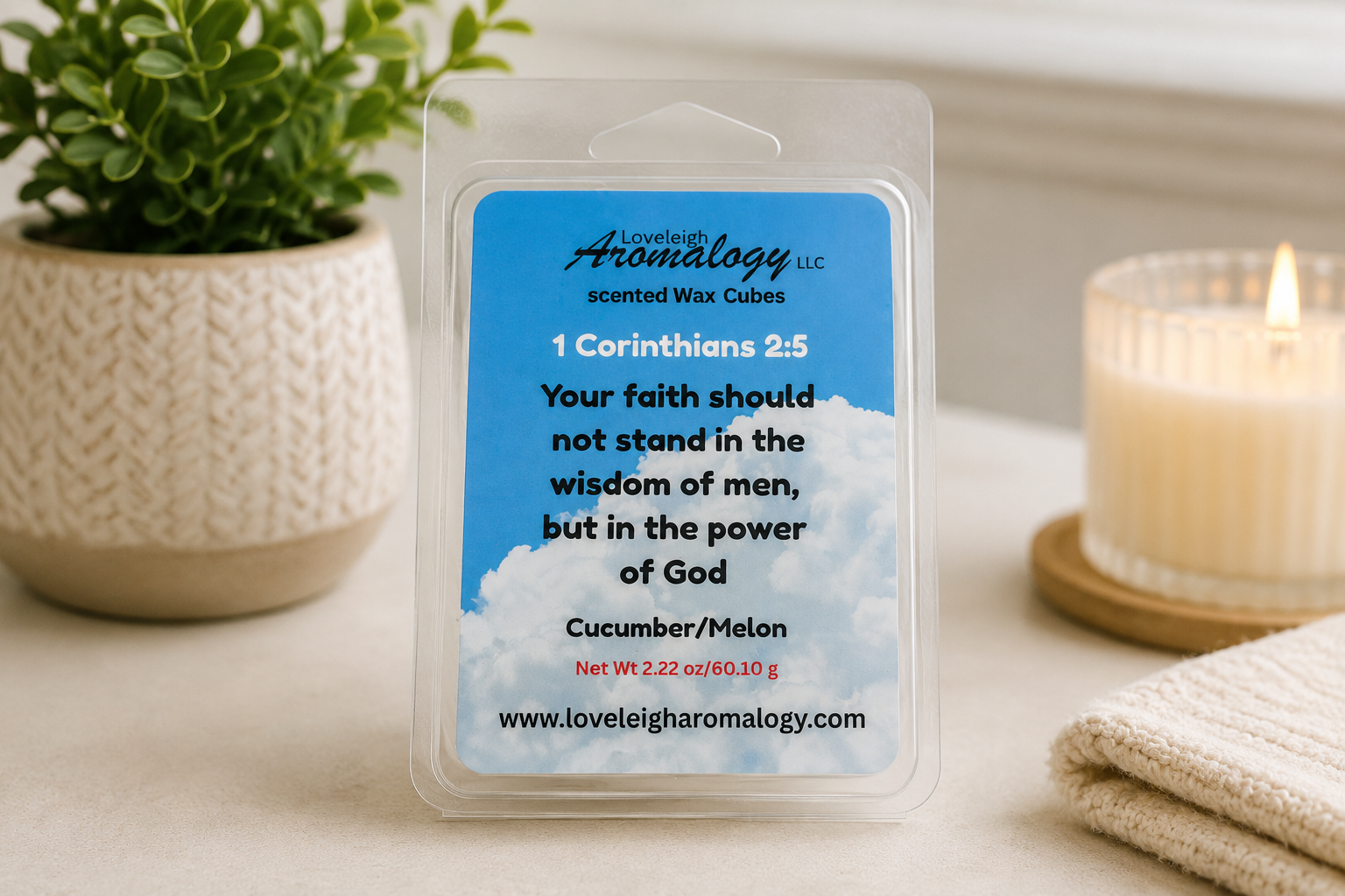 1 Corinthians 2:5 Soy Wax Melt