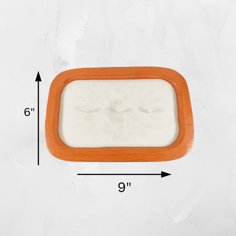 Psalms 46:1 Dough Bowl Candle