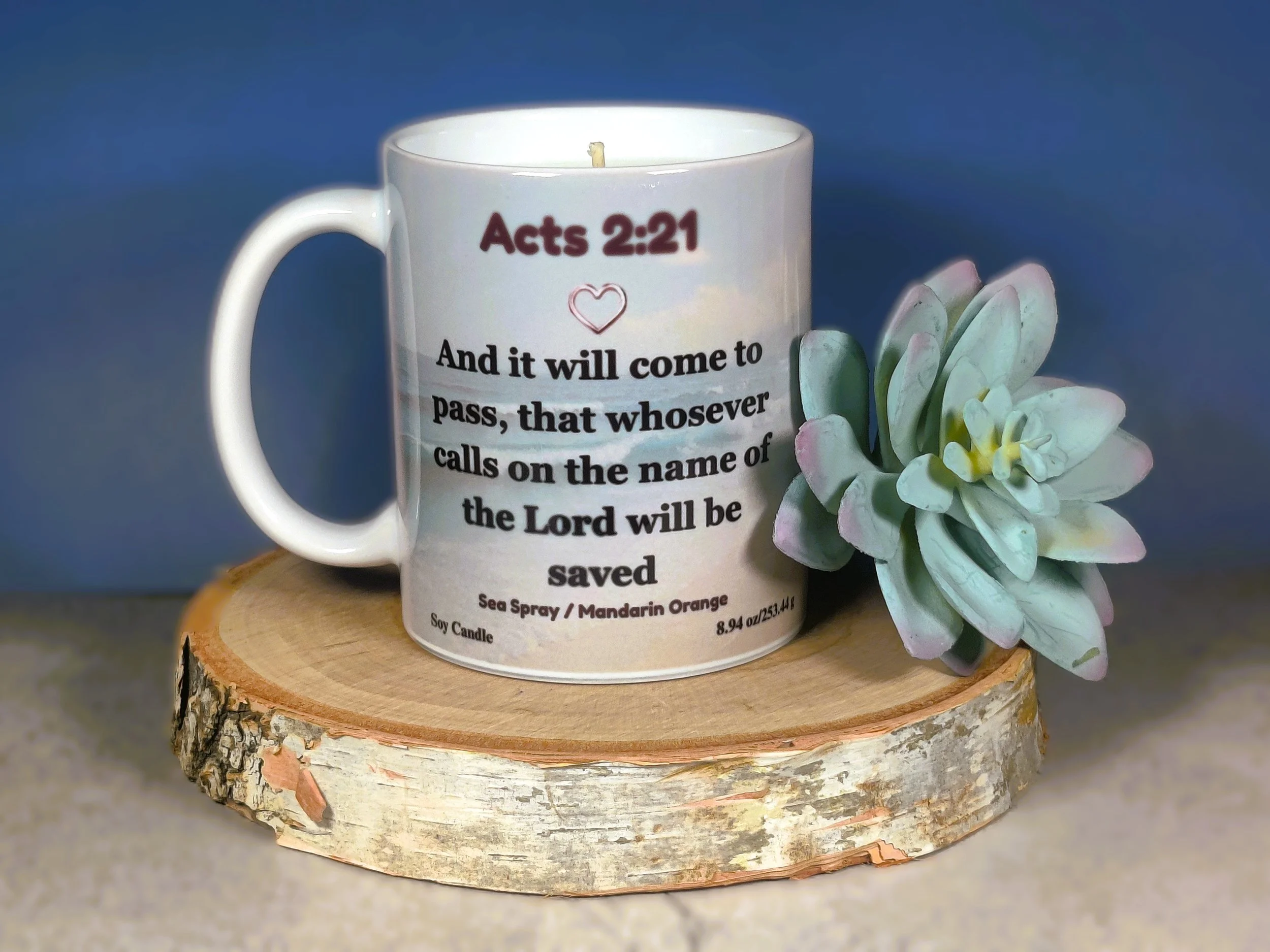 Act 2:21 Soy Mug Candle