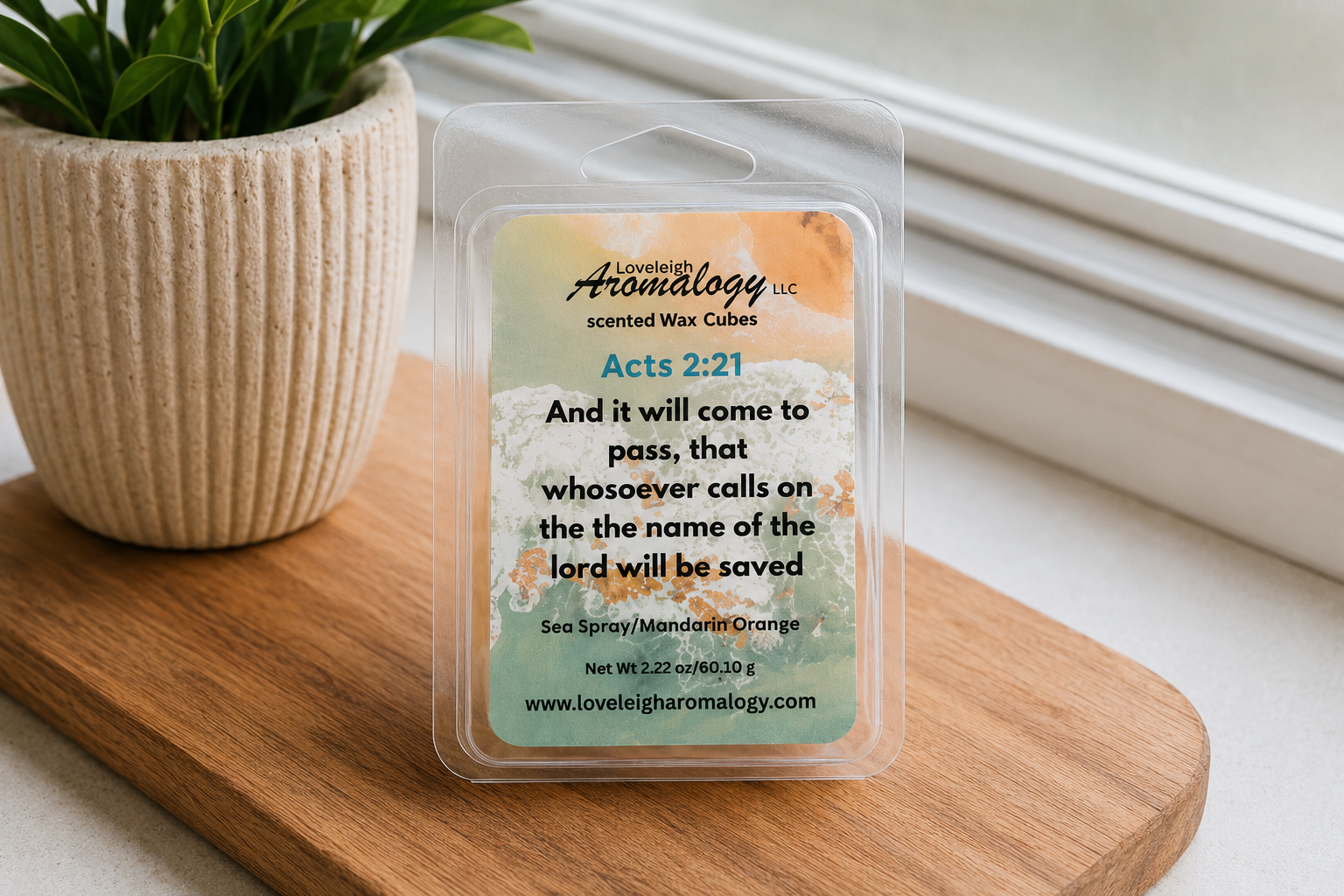 Acts 2:21 Soy Wax Melt