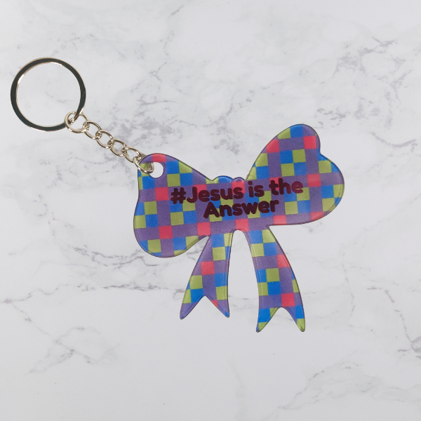 Jesus is the Answer Key Chain Measurements.png