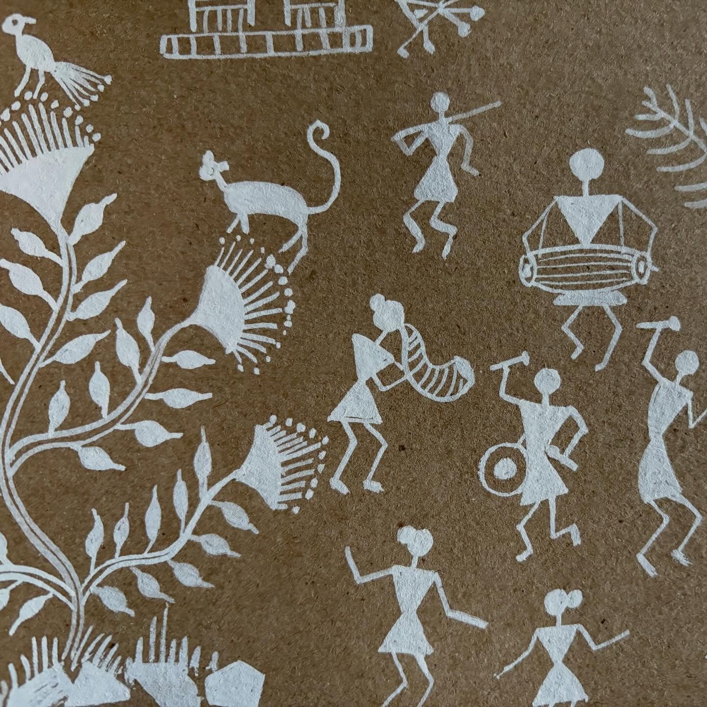 We invite you to join us for this enriching artistic journey and discover the timeless elegance of Warli art! 
Registration for one hour Warli Painting workshop now open on our Join the Doodles Nest page on our website. Link in the bio Age:8 years to