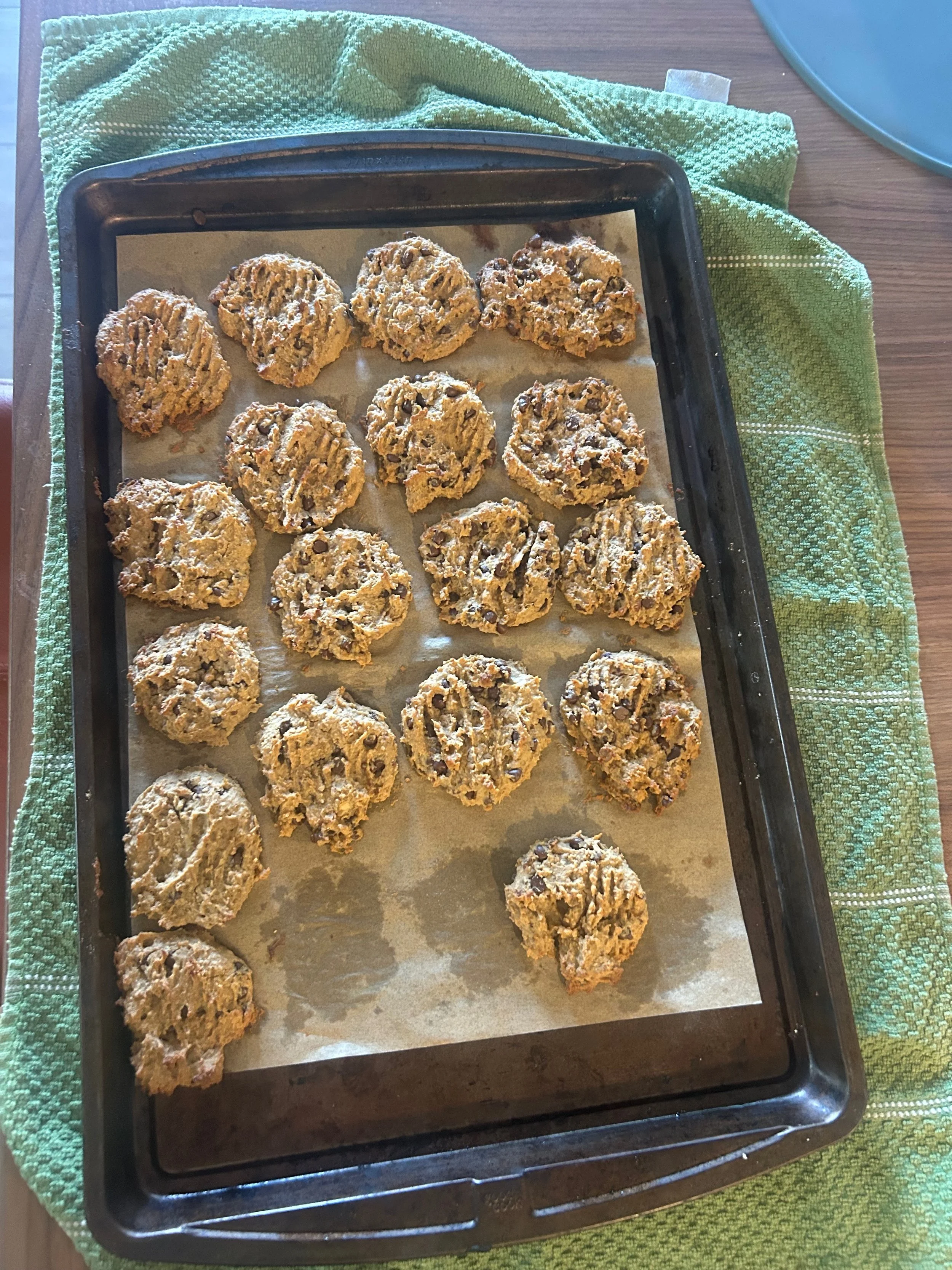 4-Ingredient Chickpea Cookies 