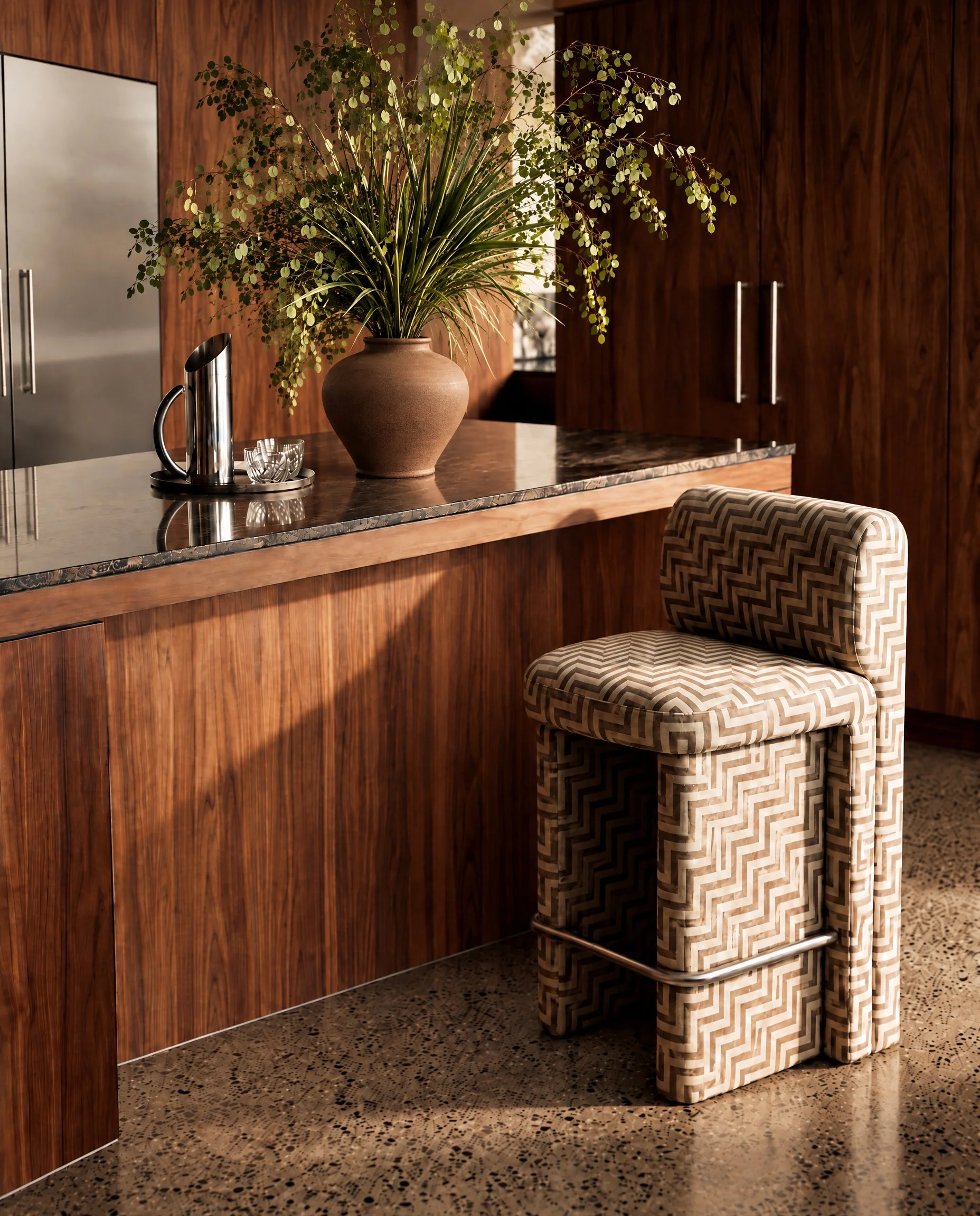 josephine teak chevron bar chair_lifestyle.jpg (Copy)