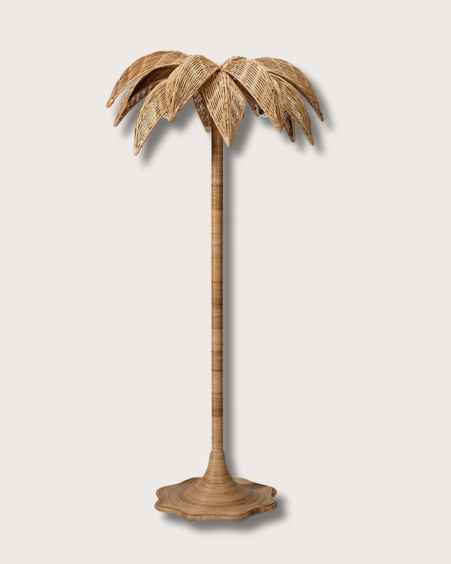 Manja Rattan Floor Lamp