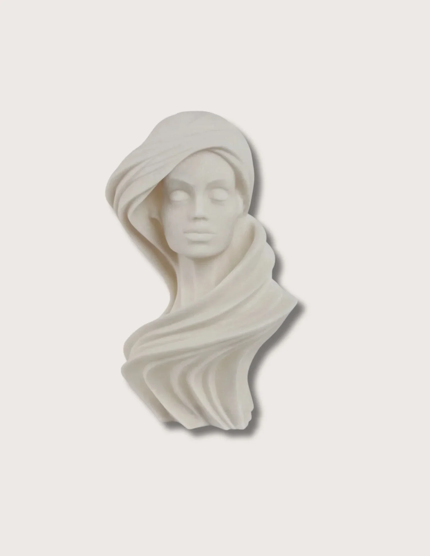 Luna Stone Resin Bust