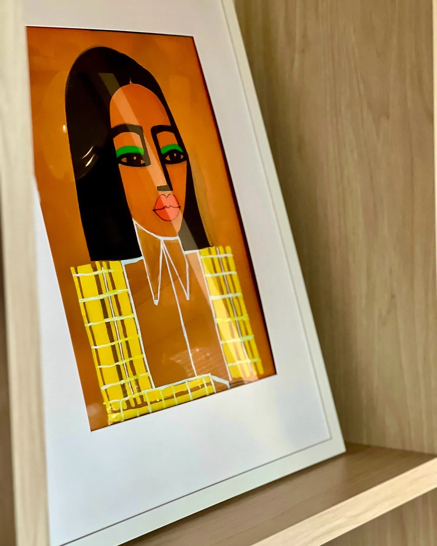 The @natalieodecor Collection &mdash; these limited edition prints, exclusively available at AphroChic, are a celebration of the strength and beauty of Black women everywhere. 

Explore the collection at the link in our profile.