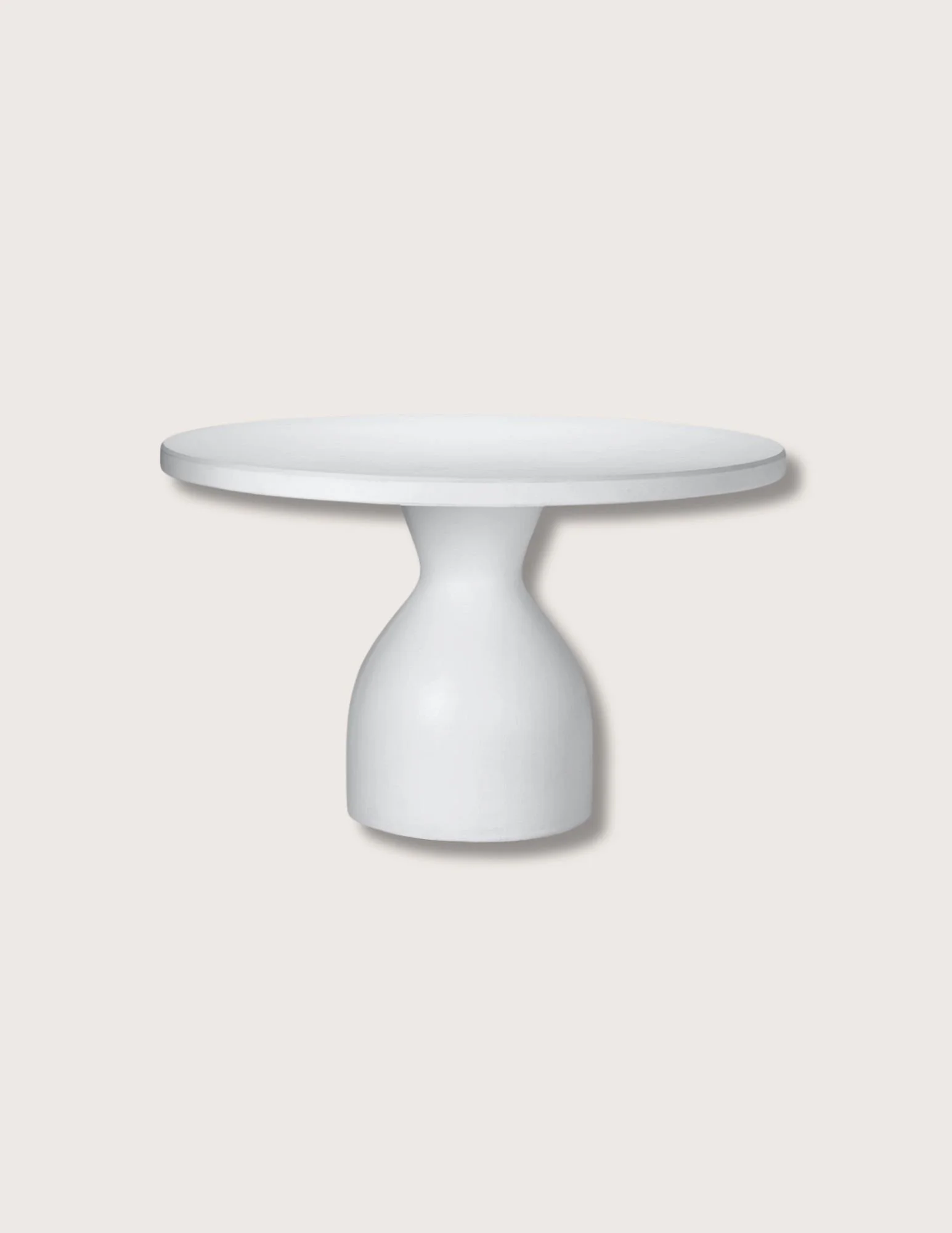 Tadelakt Round Dining Table