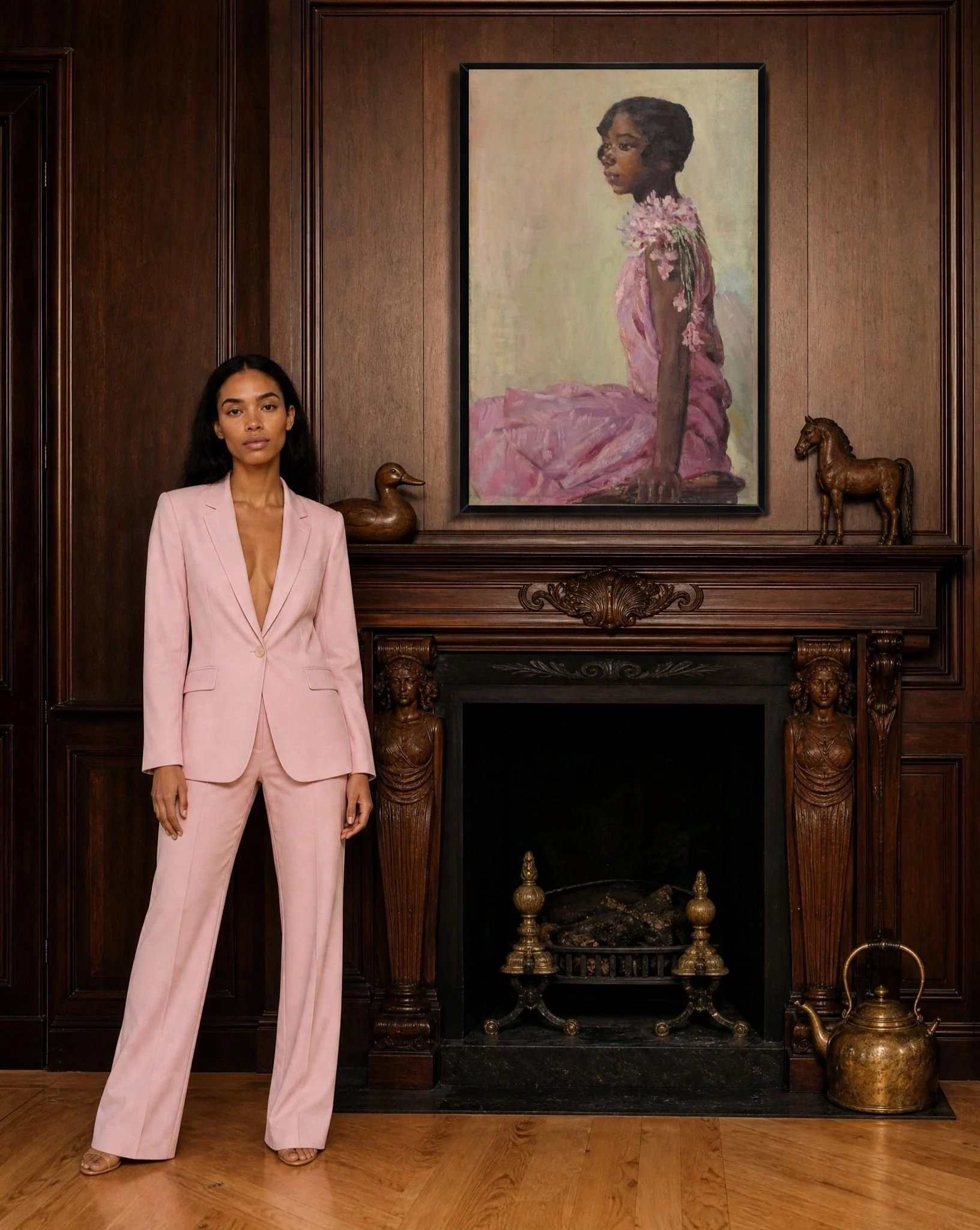 Girl In Pink Dress By Laura Wheeler Waring lifestyle.jpg