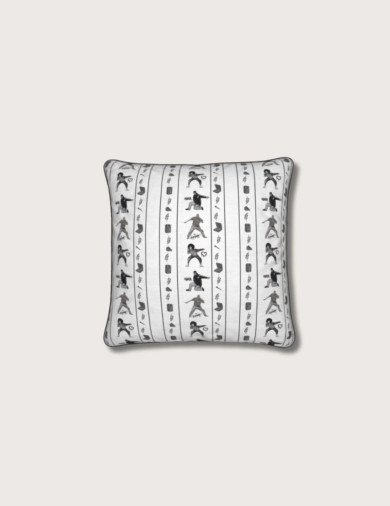 Glyph Ivory Pillow