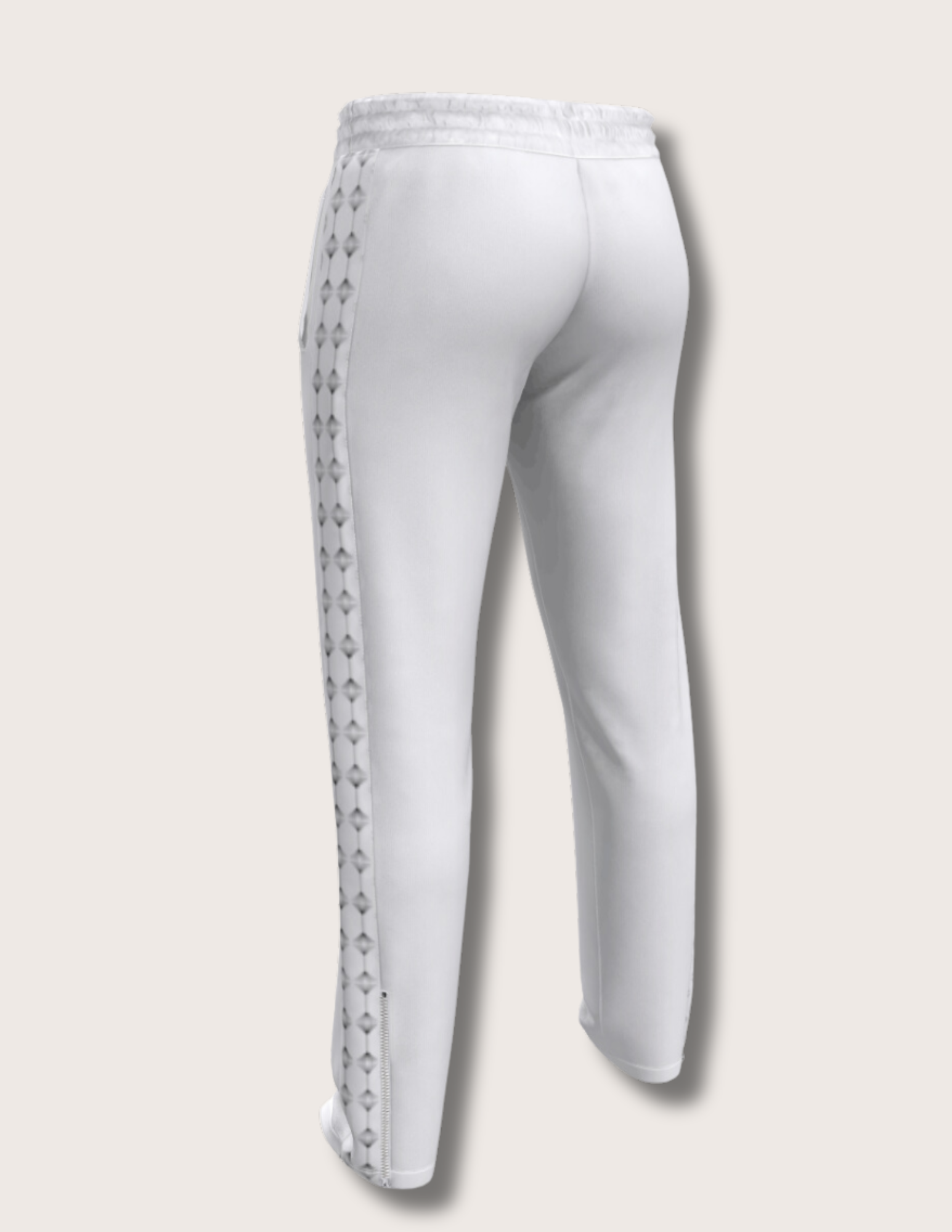 Jumping the broom classic tracksuit pant_white_back.png