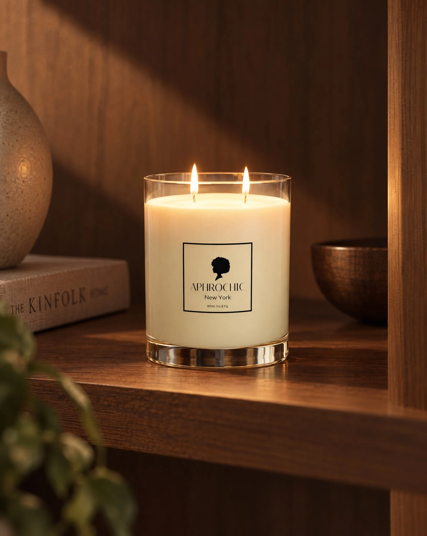 White Tea & Fig Scented Candle