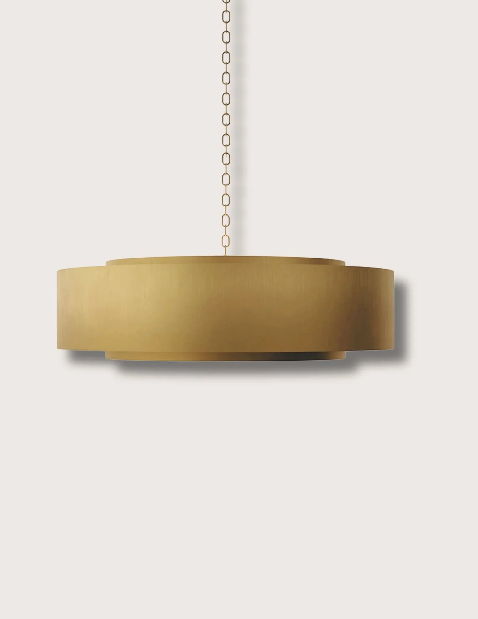 Douglass Suspended Brass Chandelier