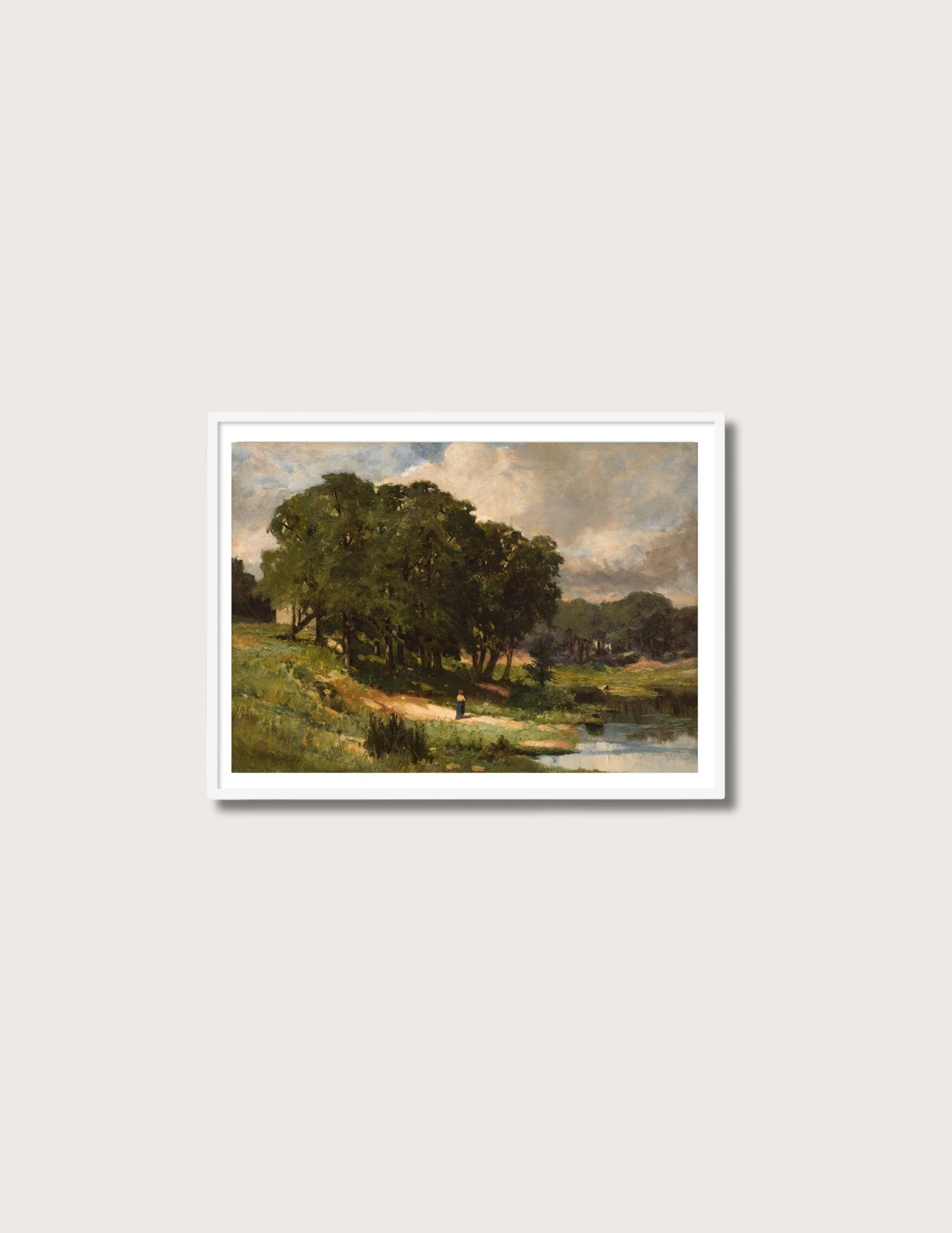woman standing near pond_white frame.jpg