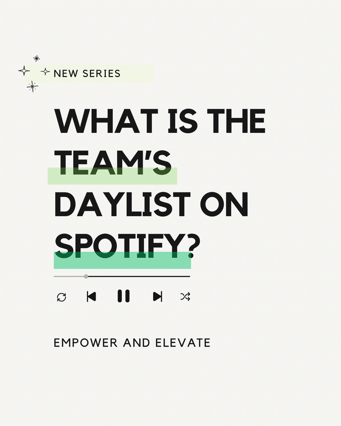 ✨Our new series✨ &ldquo;What is the team ____&rdquo;. We asked the team how they&rsquo;re getting called out by Spotify&rsquo;s Daylist. Share your daylist titles below👇🏻
.
.
.
.
.
.
#mentalhealth #mentalhealthawareness #selfcare #selflove #love #a