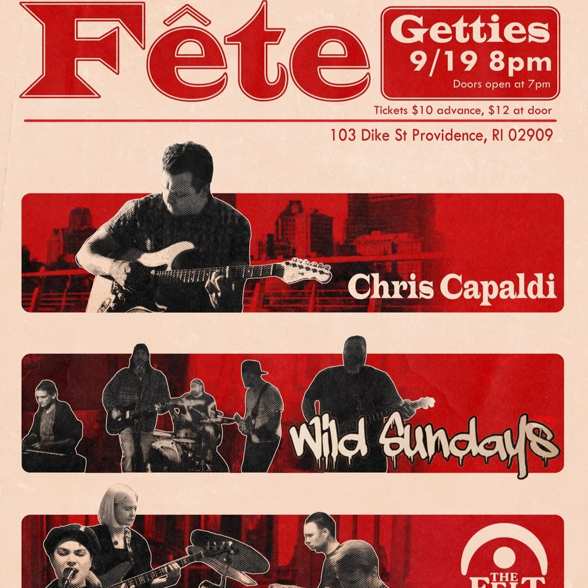 The Felt Time w/ The Wild Sundays & Chris Capaldi