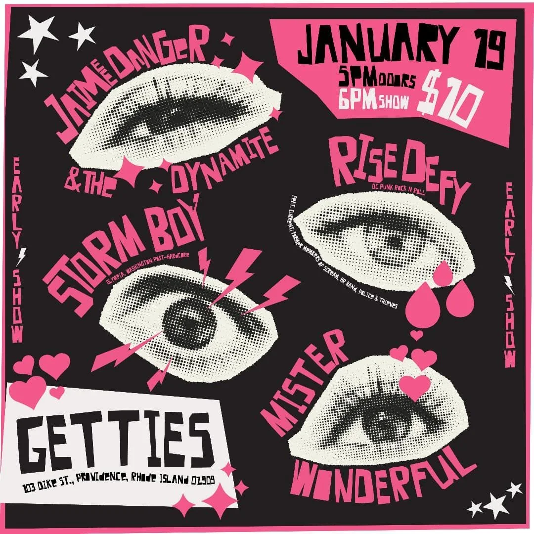 Jaimee Danger & The Dynamites, Storm Boy, Rise Defy, And Mister Wonderful