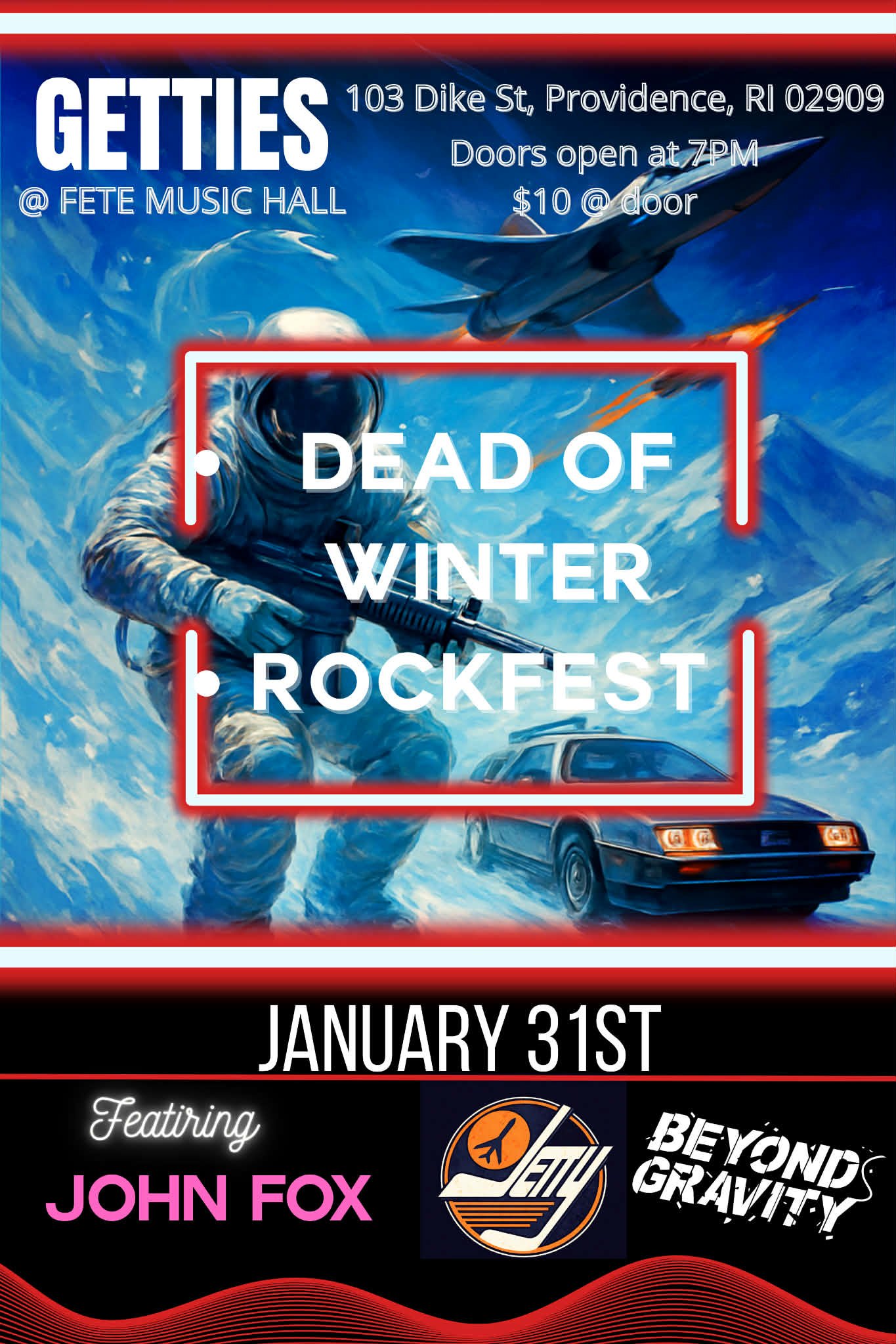 Jetty, John Fox, & Beyond Gravity