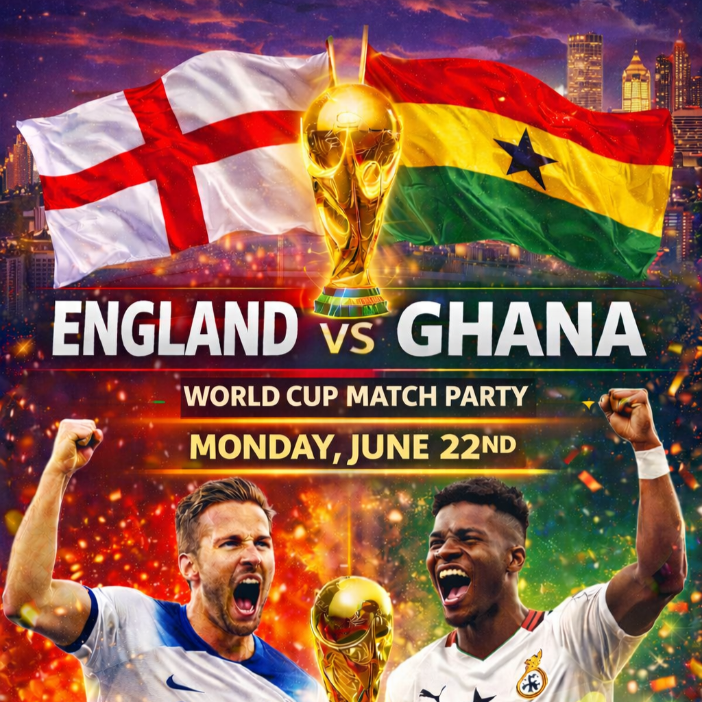England Vs Ghana World Cup Pre Party