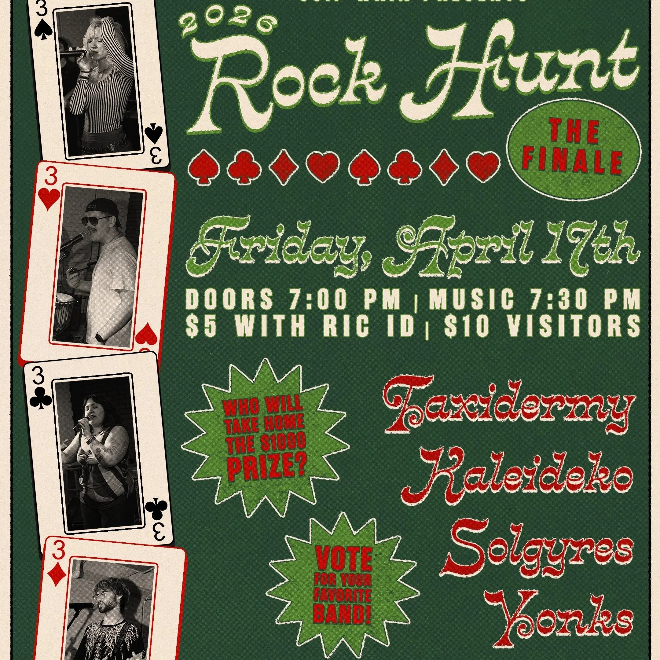 90.7 WXIN Rock Hunt Finale