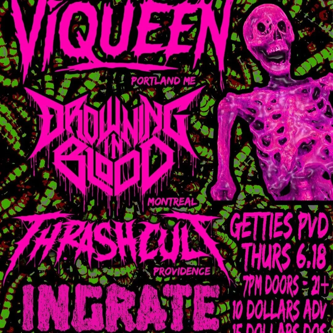 Ingrate, Thrashcult, Drown in Blood, & Ingrate
