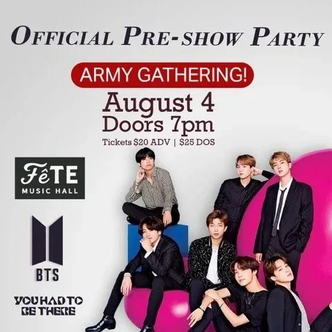 BTS PRE-PARTY