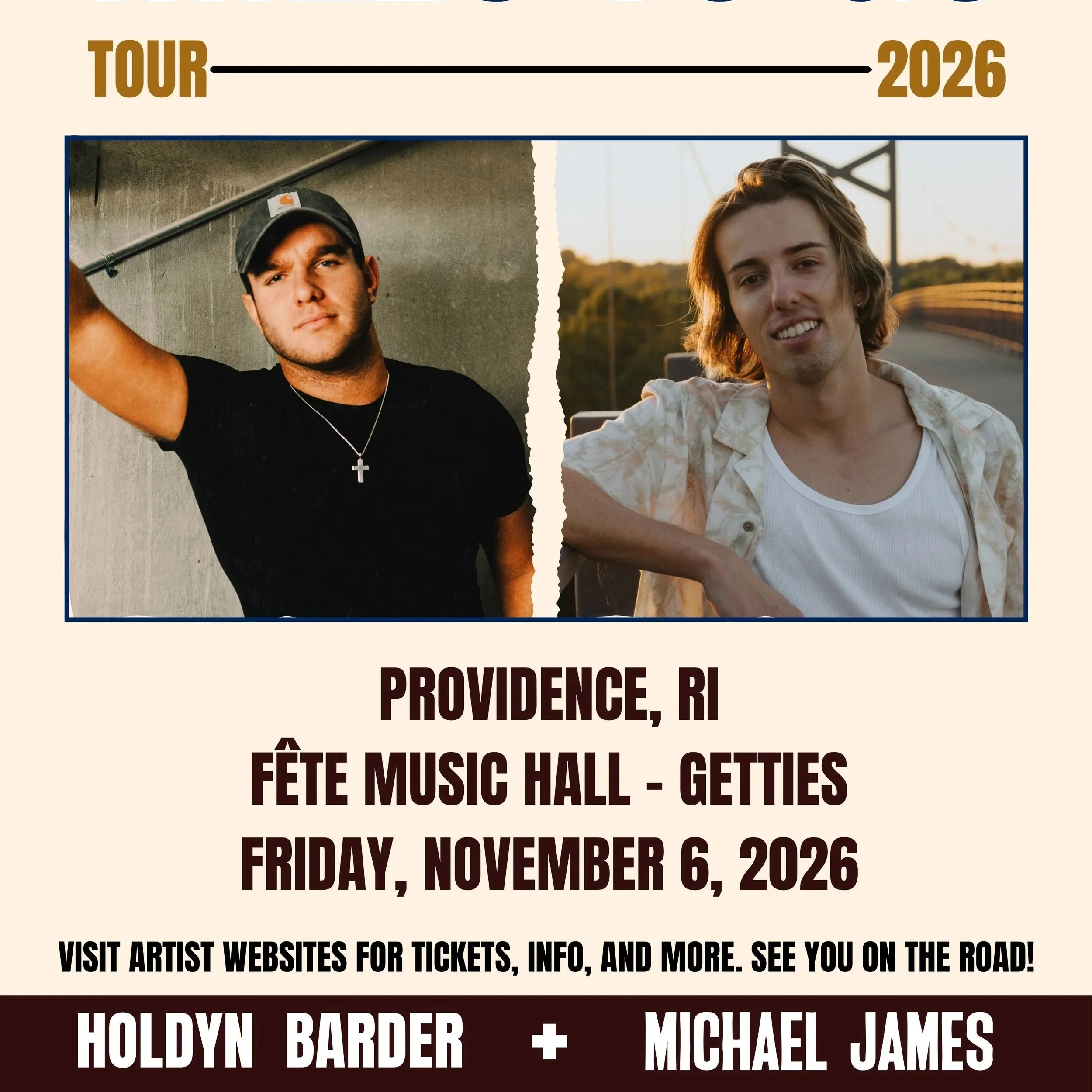 Miles to Go Tour: Holdyn Barder w/ Michael James