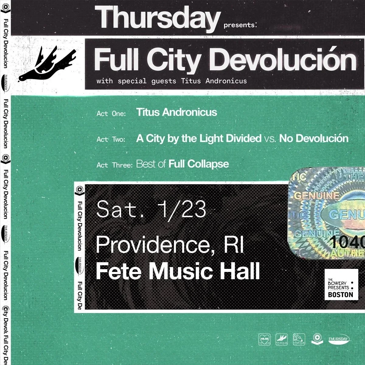 THURSDAY 