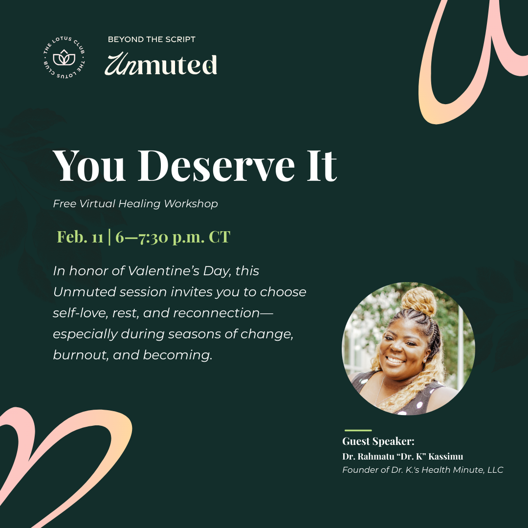 Unmuted: You Deserve It