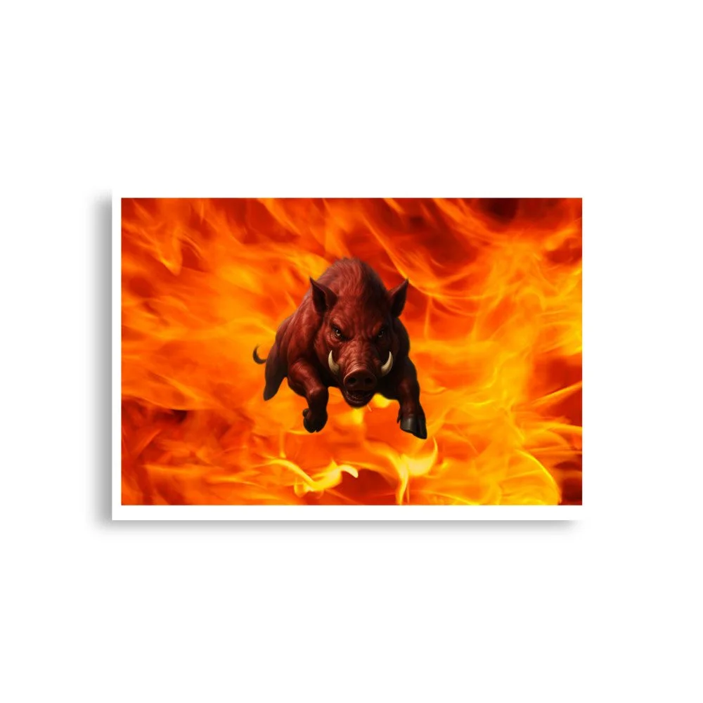 I Am RAZOR BACK Poster — Interactive Consciousness Apparel - The I Am ...