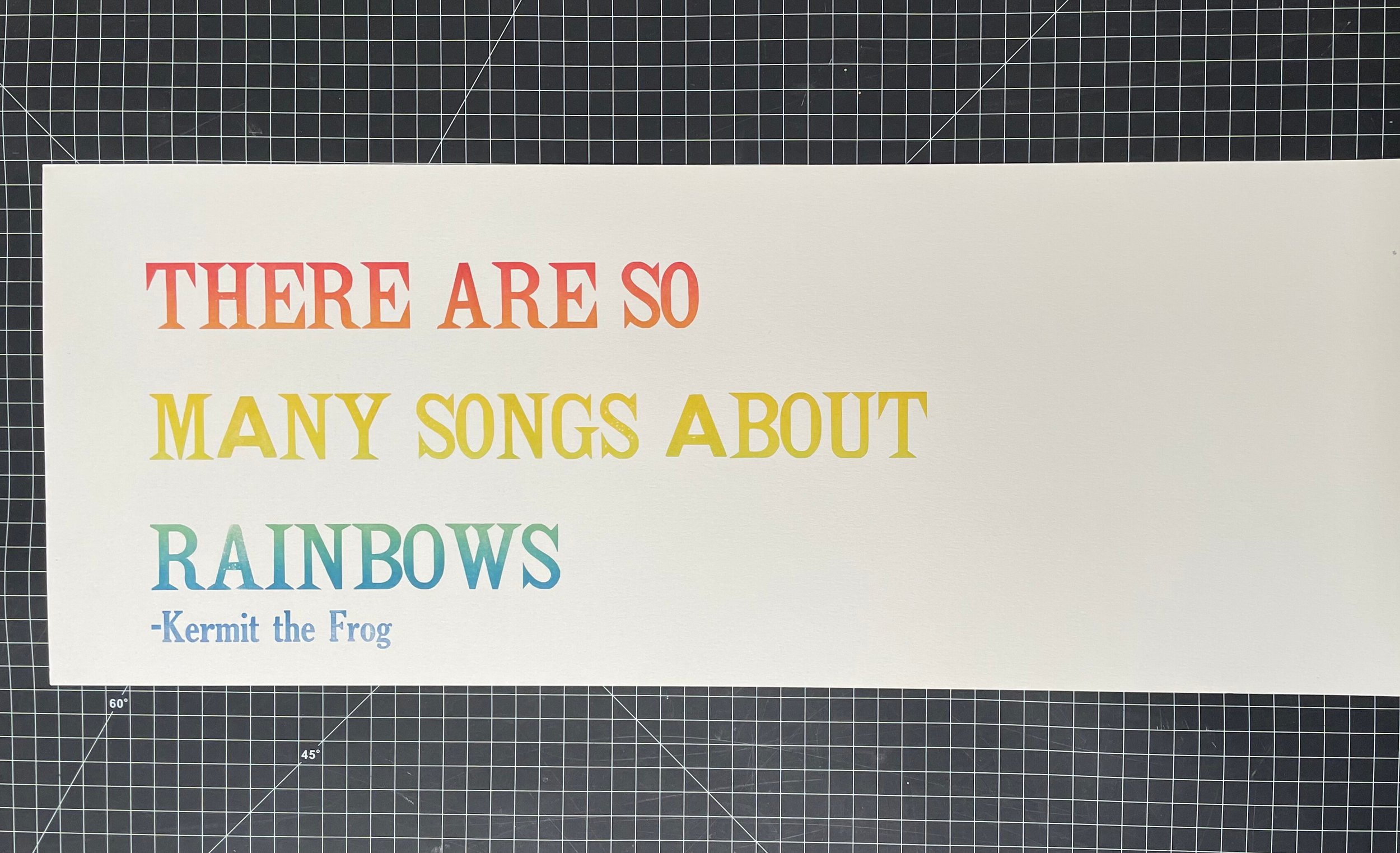 there are so many songs about rainbows (print)
