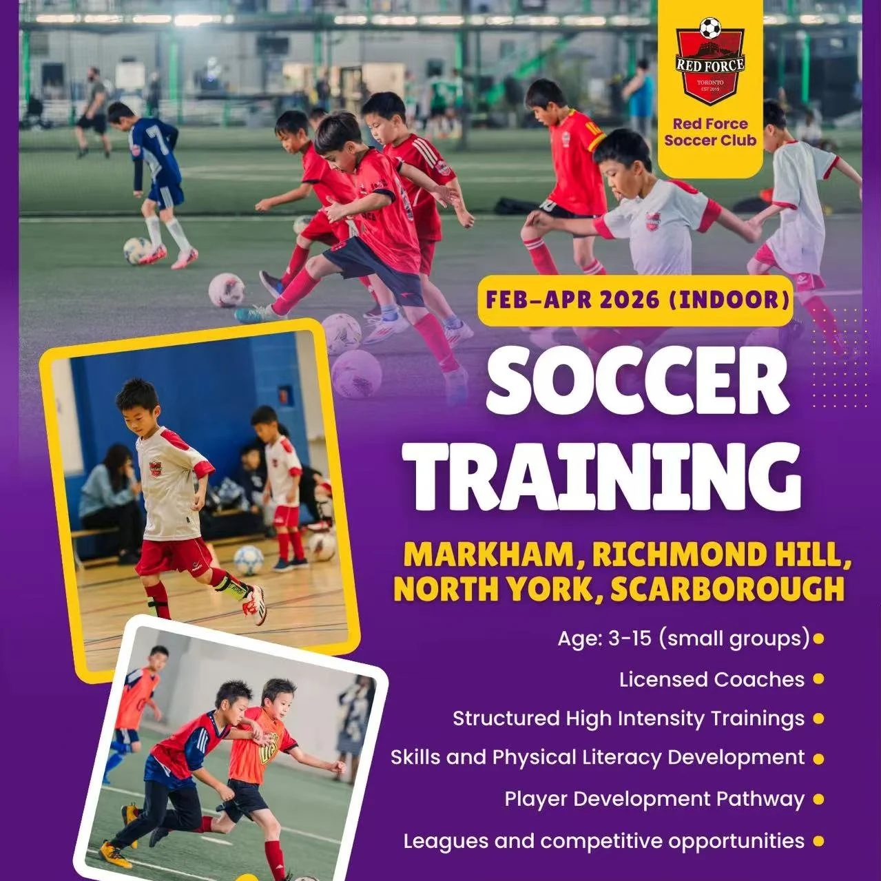 Free Trial Soccer Session – Fully Refundable $5 Deposit