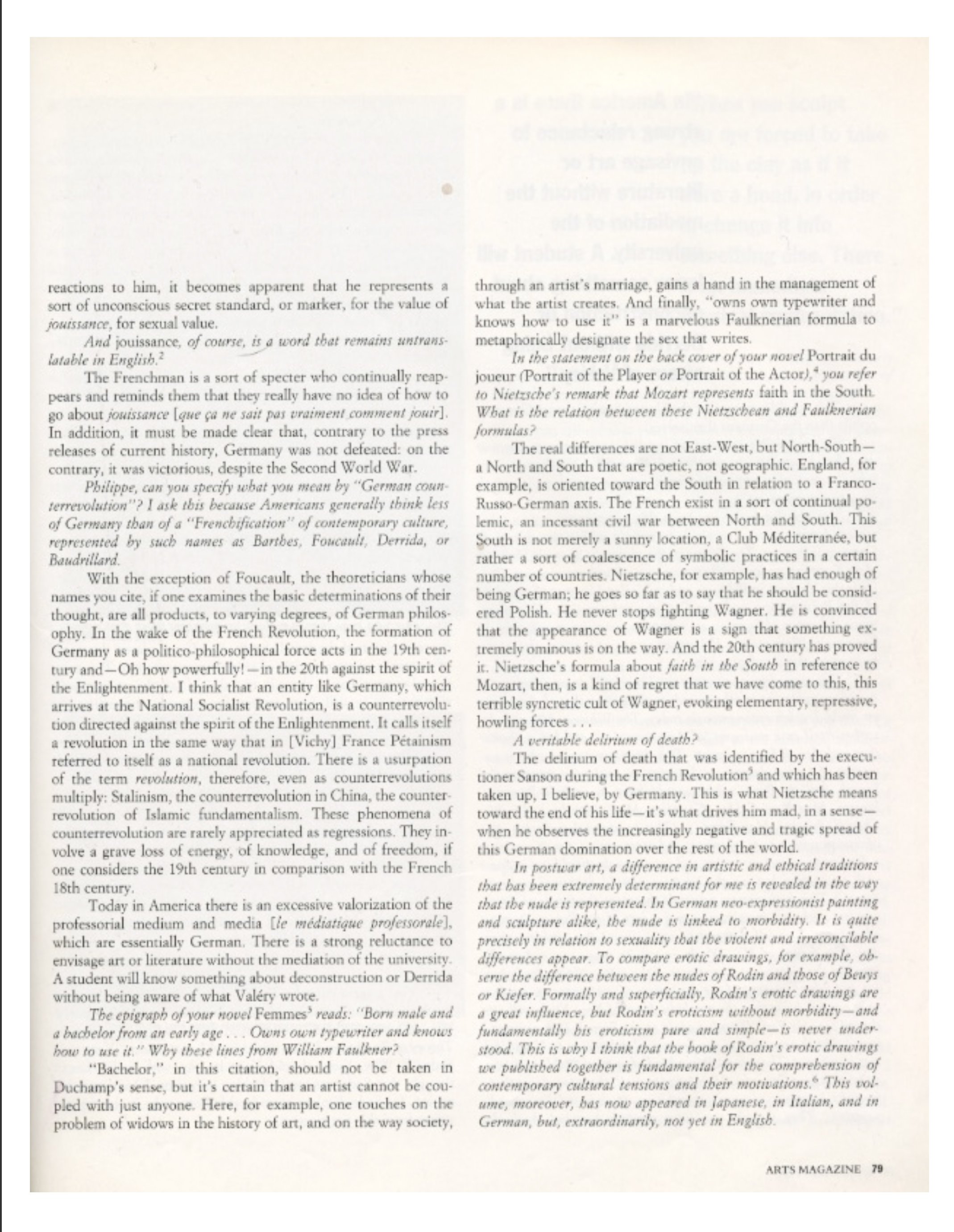 1990_AK_PhilippeSollers_SexualAtheism_ArtsMagazine_E_2.jpg