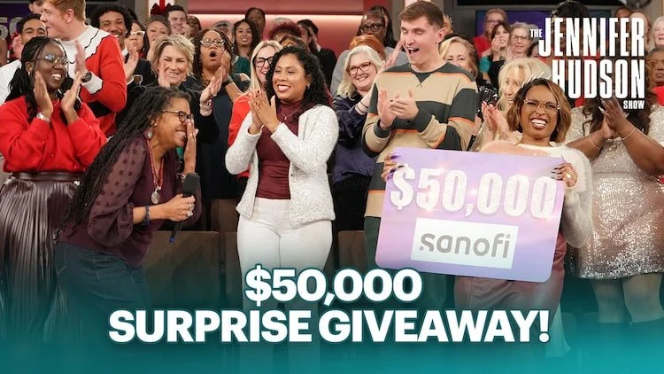 Jennifer Hudson Surprises Community Health Workers with $50,000!