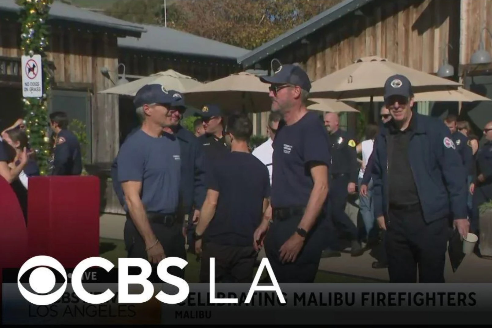 Malibu firefighters and Community Brigade honored for their work