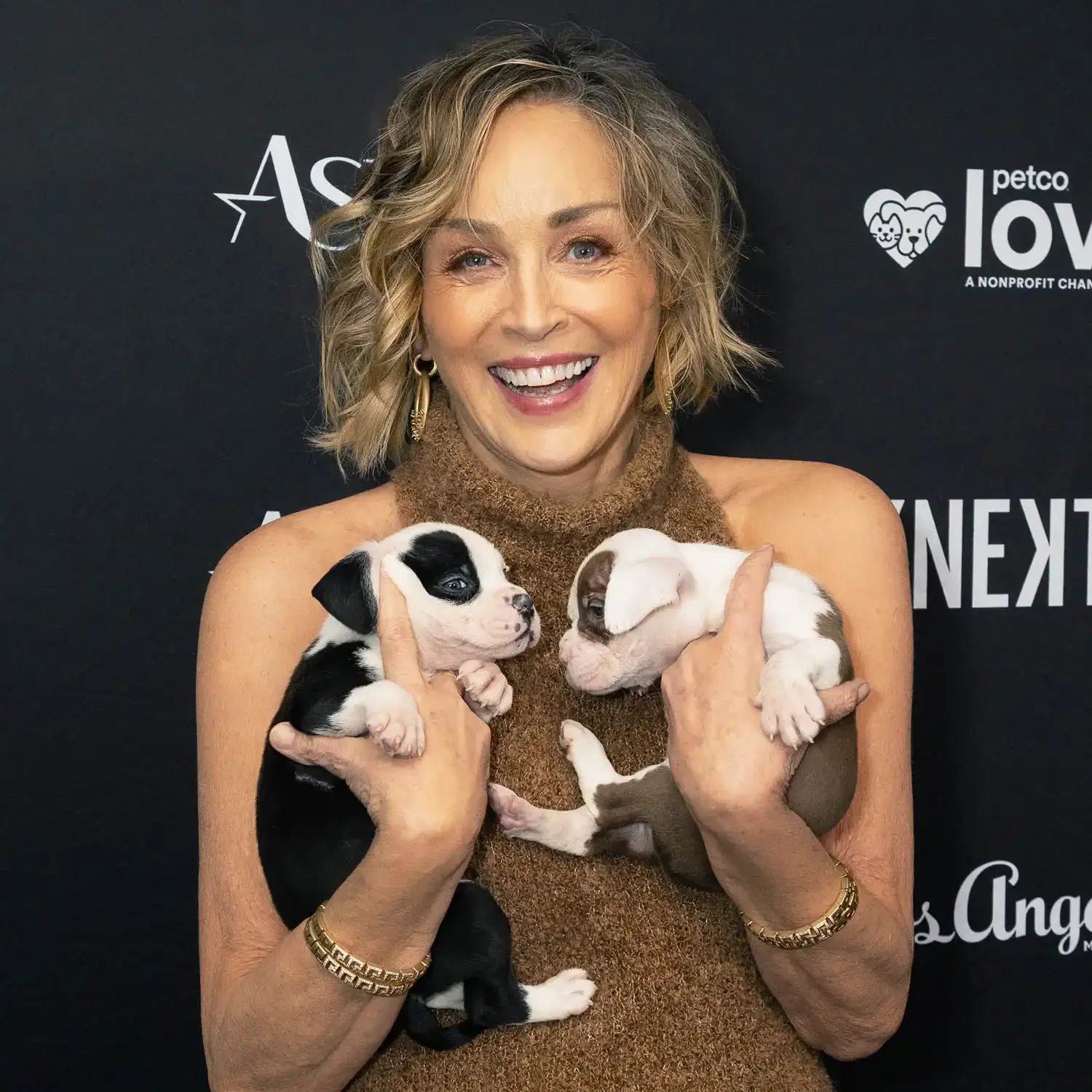 Sharon Stone Attends the Astra Film Awards in L.A., Plus Emily Blunt &amp; George Clooney, Dwayne Johnson &amp; Kate Hudson and More
