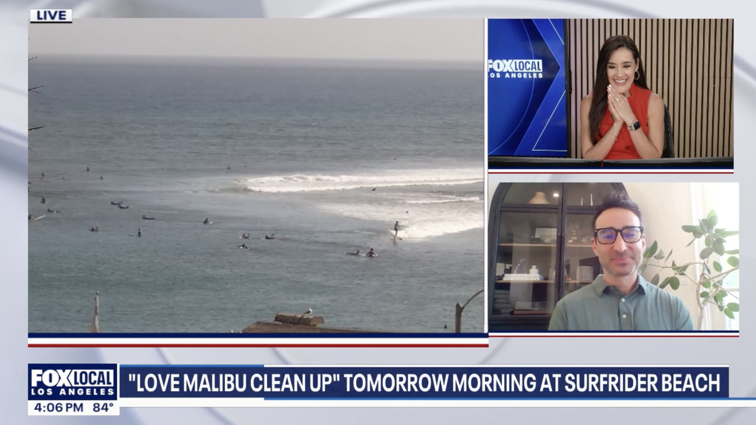 FOX11 LA: The Malibu Project -  LOVE MALIBU Clean-up