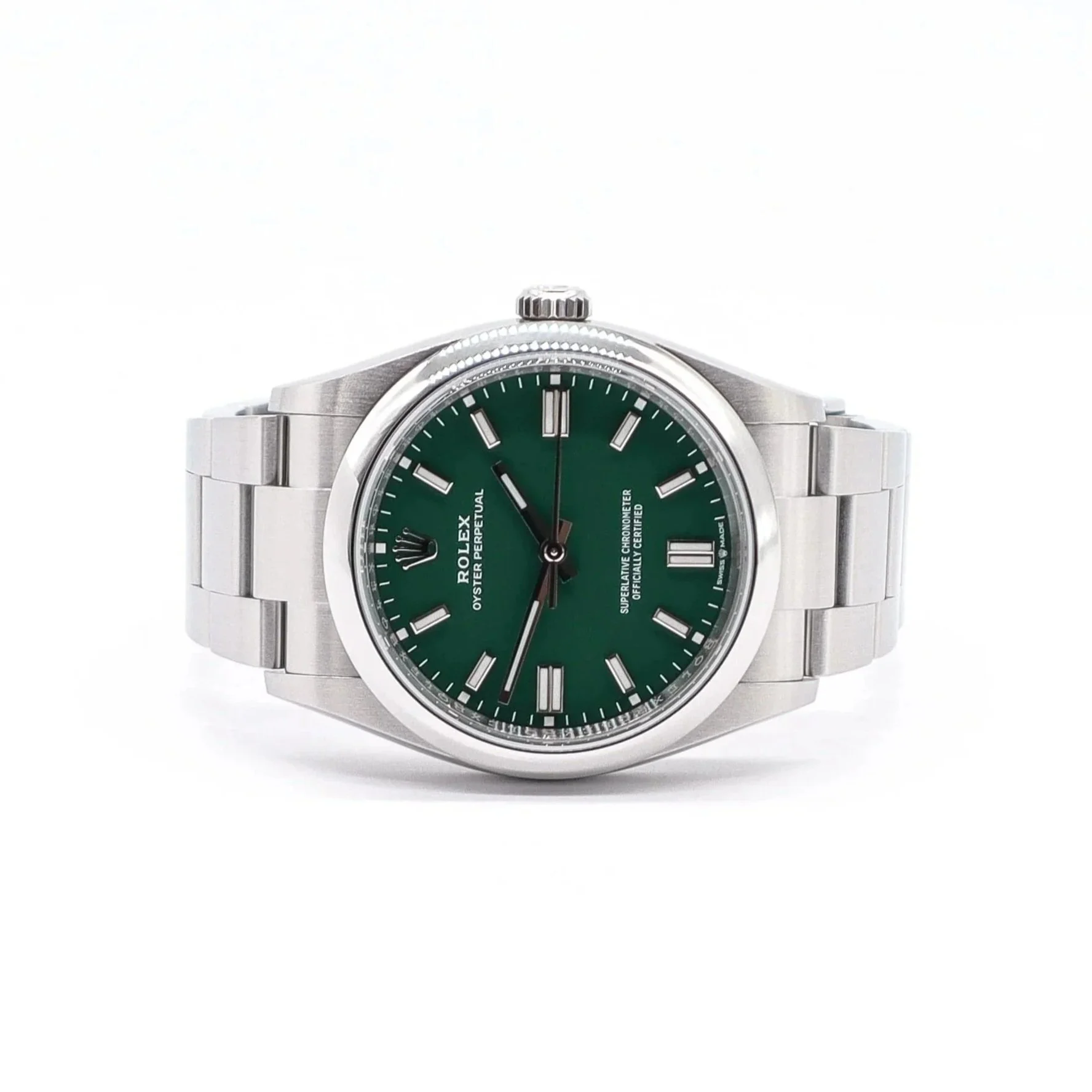 Rolex Oyster Perpetual 36 | Green dial | Year 2022-09