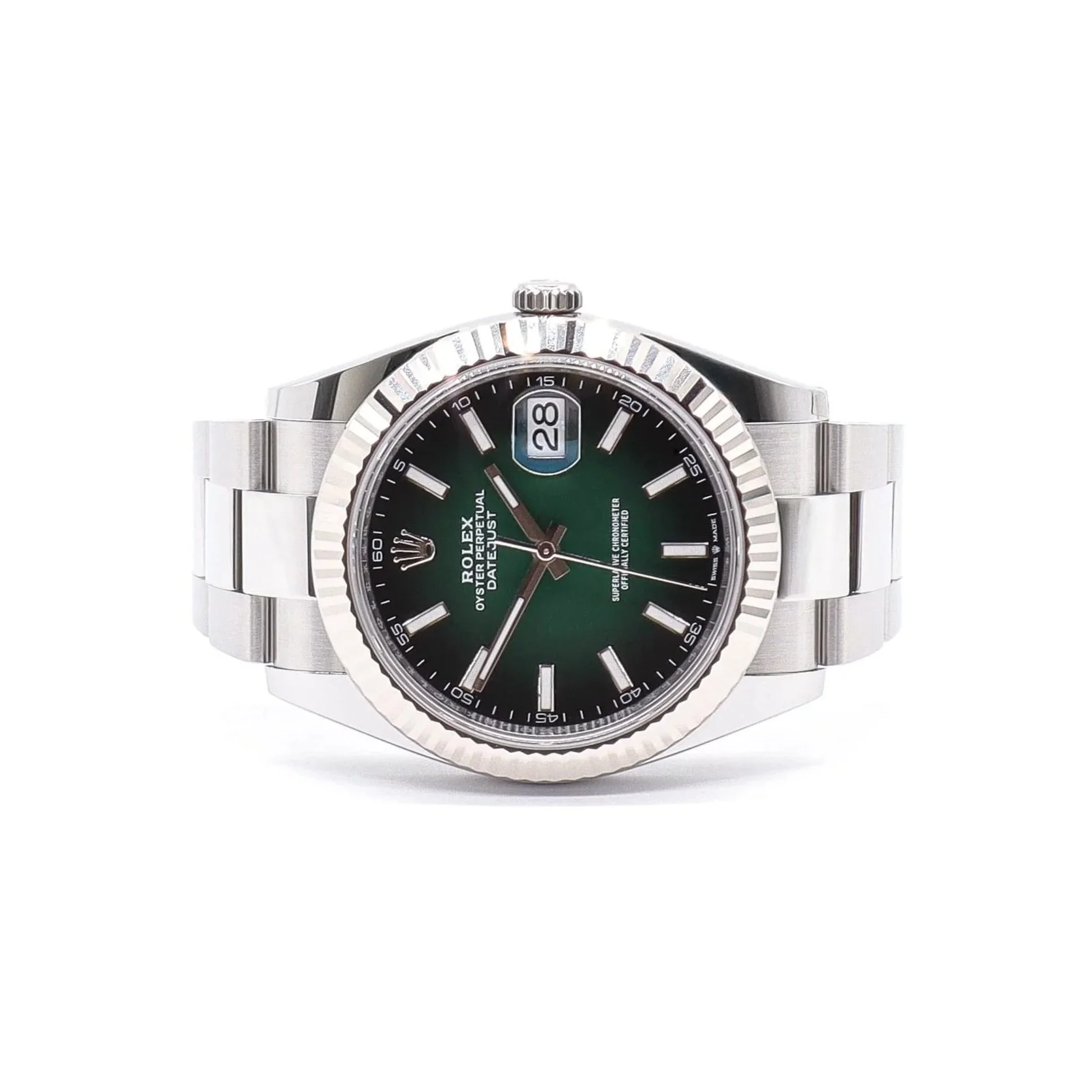 Rolex Datejust 41 | "Green ombré" | Year 2026-07 | New & Unworn