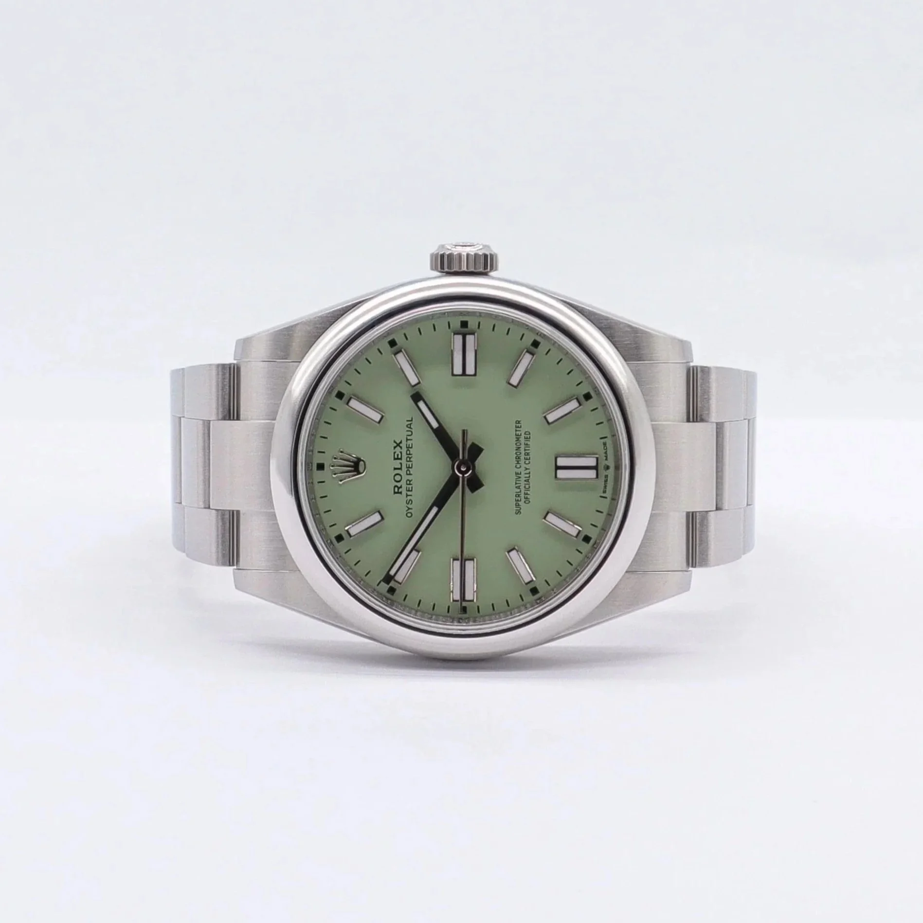 Rolex Oyster Perpetual 41 | "Pistachio" | Year 2025-11 | New & Unworn