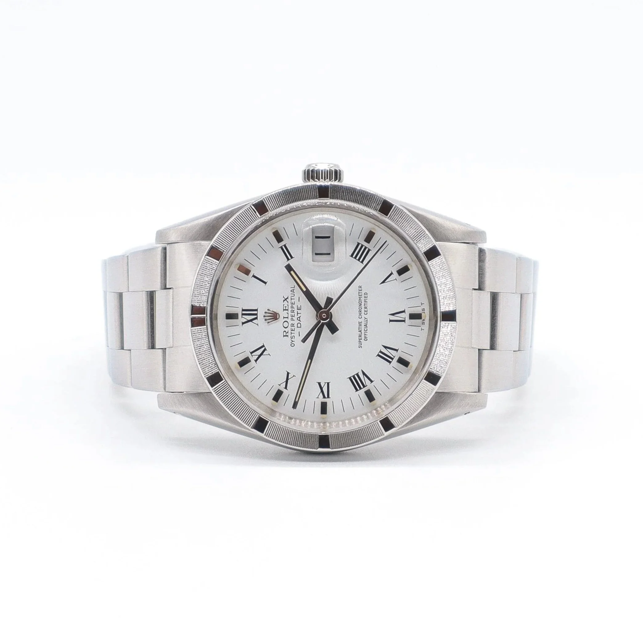 Rolex Oyster Perpetual Date | 15010 | White Roman | Year 1984