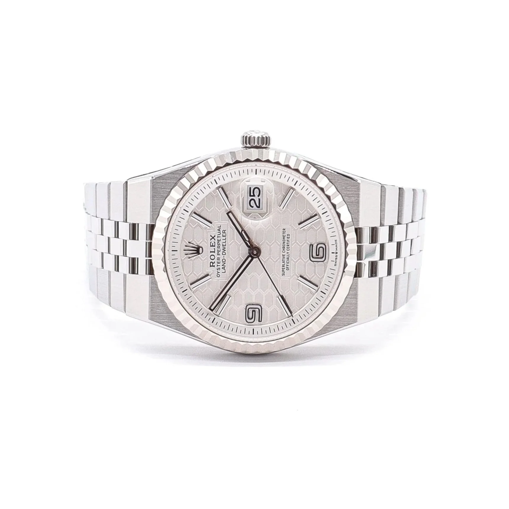 Rolex Land-Dweller 36 | Honeycomb Motif | Year 2026-07 | New & Unworn