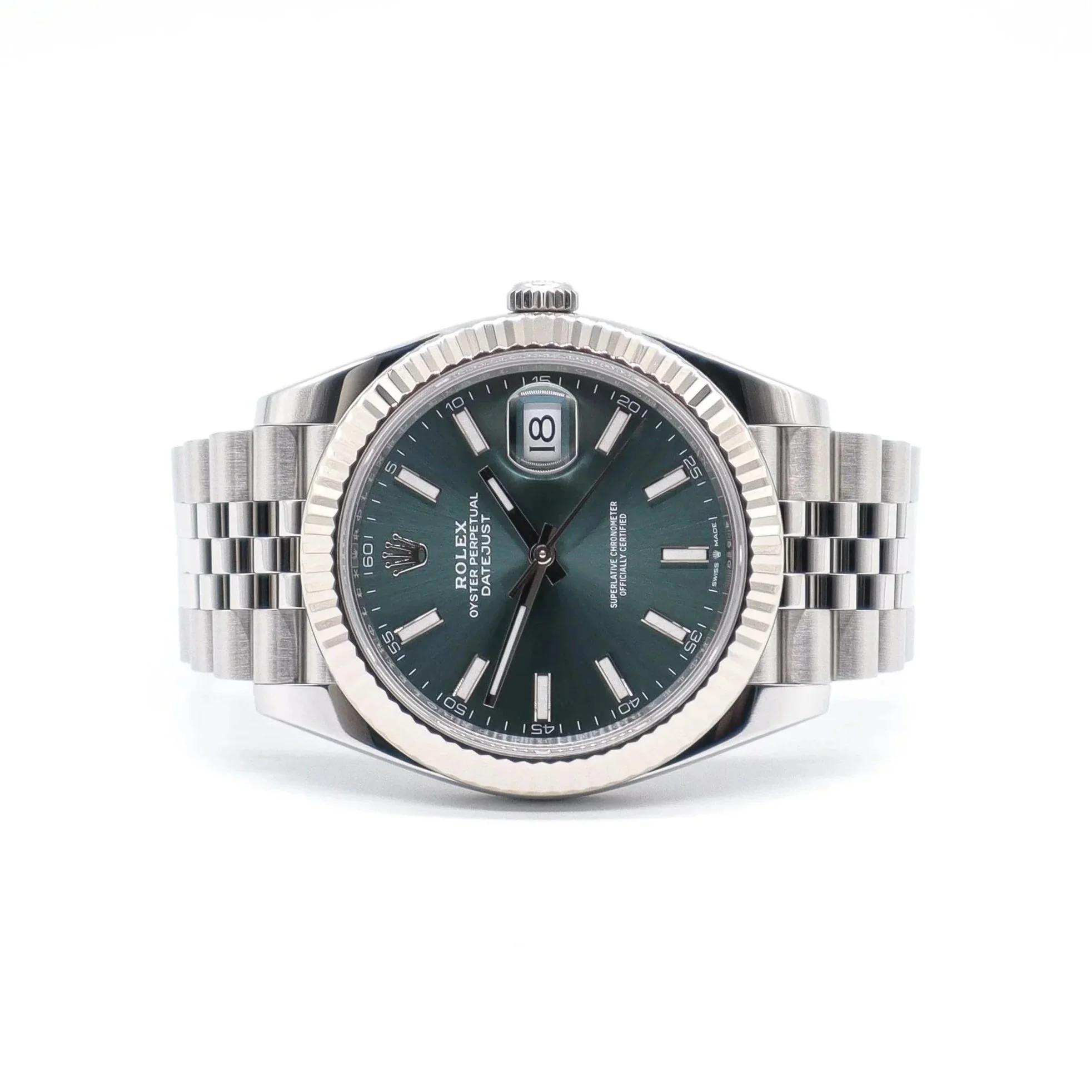 Rolex Datejust 41 | "Mint Green" | Year 2025-04 | New & Unworn