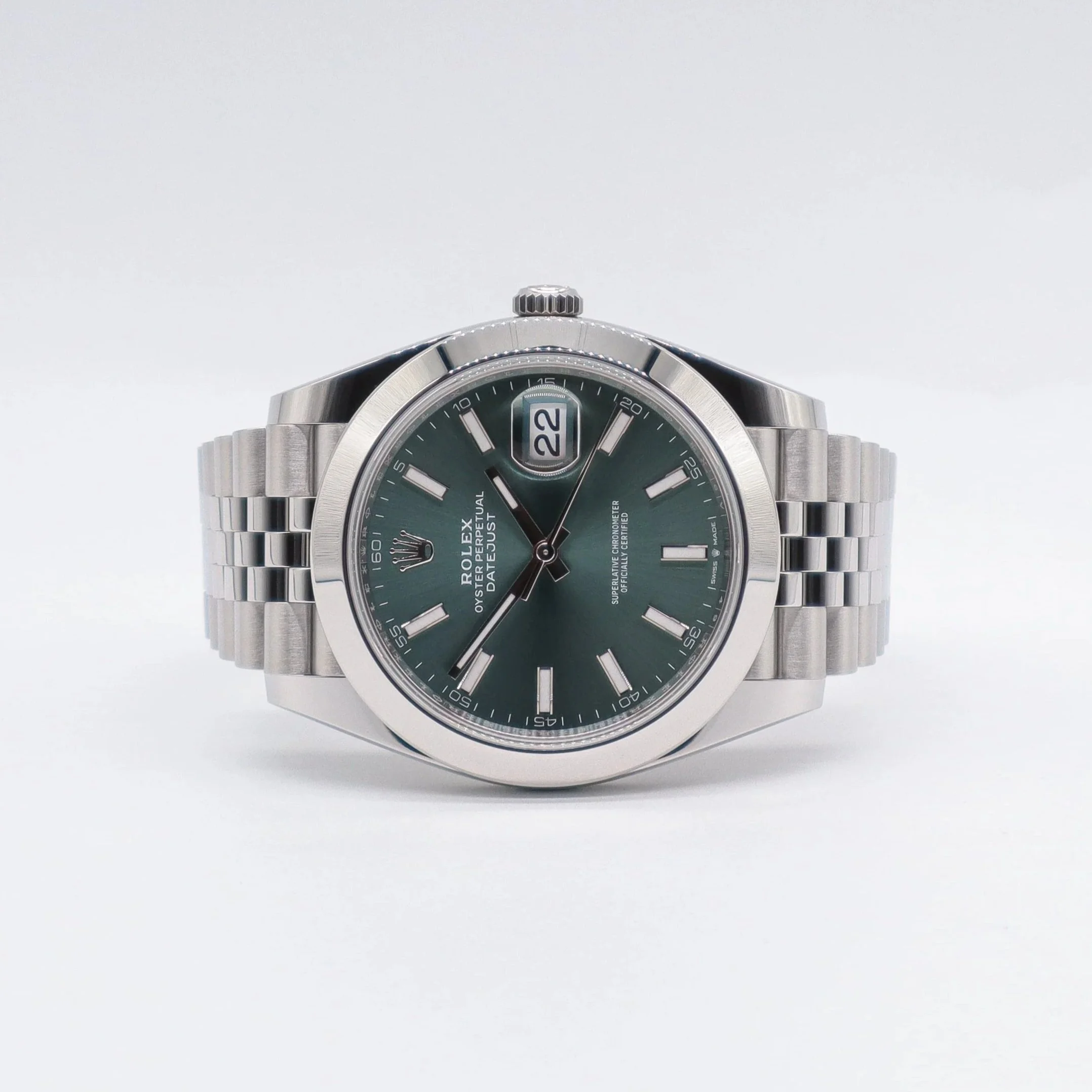 Rolex Datejust 41 | "Mint green" | Year 2026-03 | New & Unworn