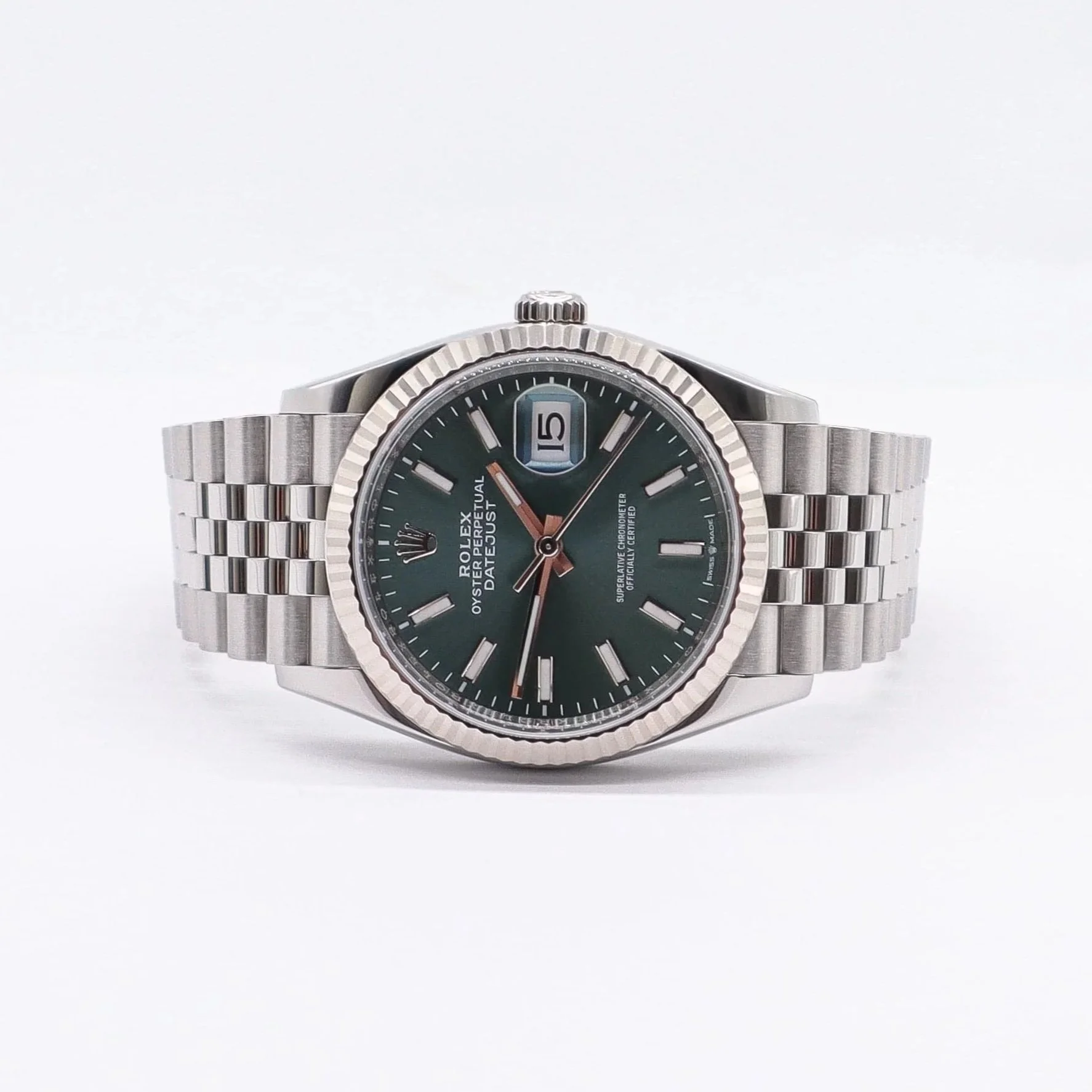 Rolex Datejust 36 | "Mint Green " | Year 2024-03 | Like New